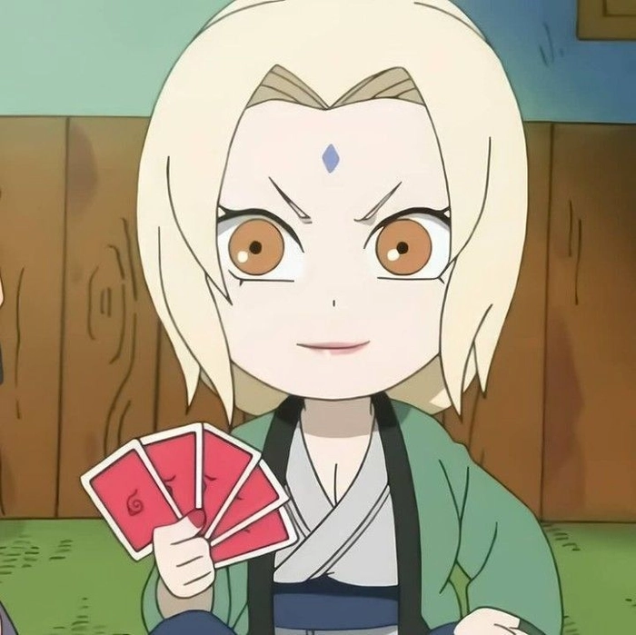 Ảnh Tsunade đẹp cuốn hút chibi