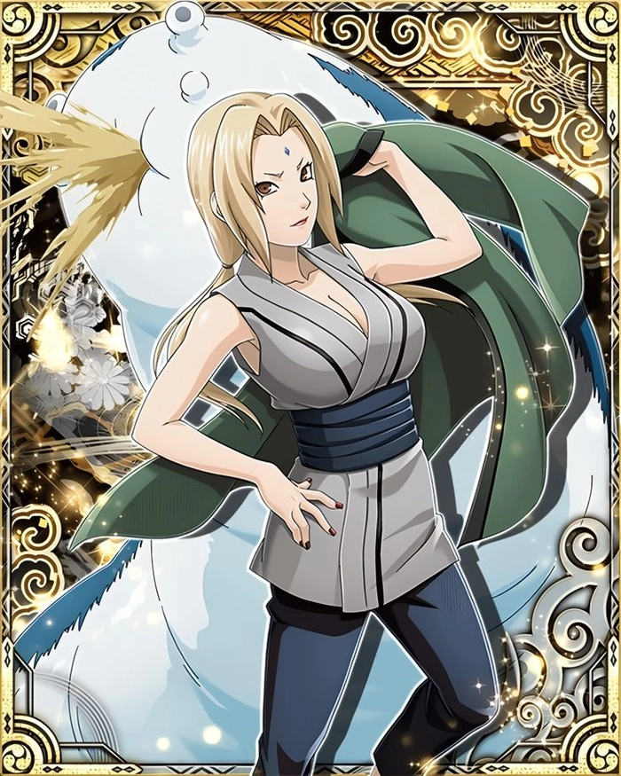 Ảnh Tsunade đĩnh đạc và tự nhiên