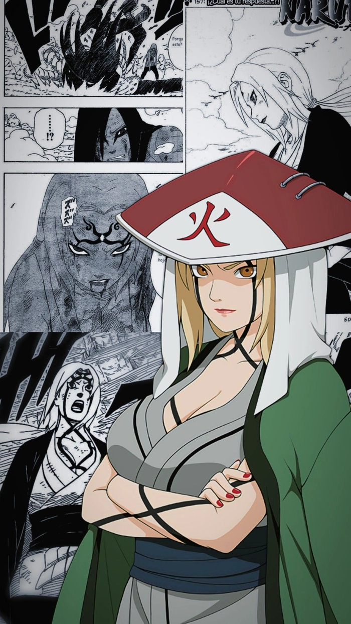 Ảnh Tsunade phong cách đĩnh đạc