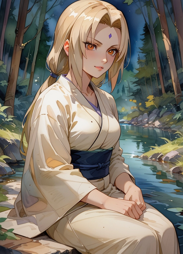 Ảnh Tsunade vẻ đẹp trưởng thành