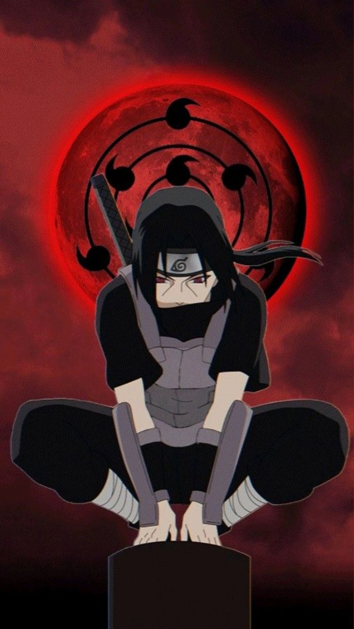 Ảnh Uchiha Itachi ngầu và trầm lặng