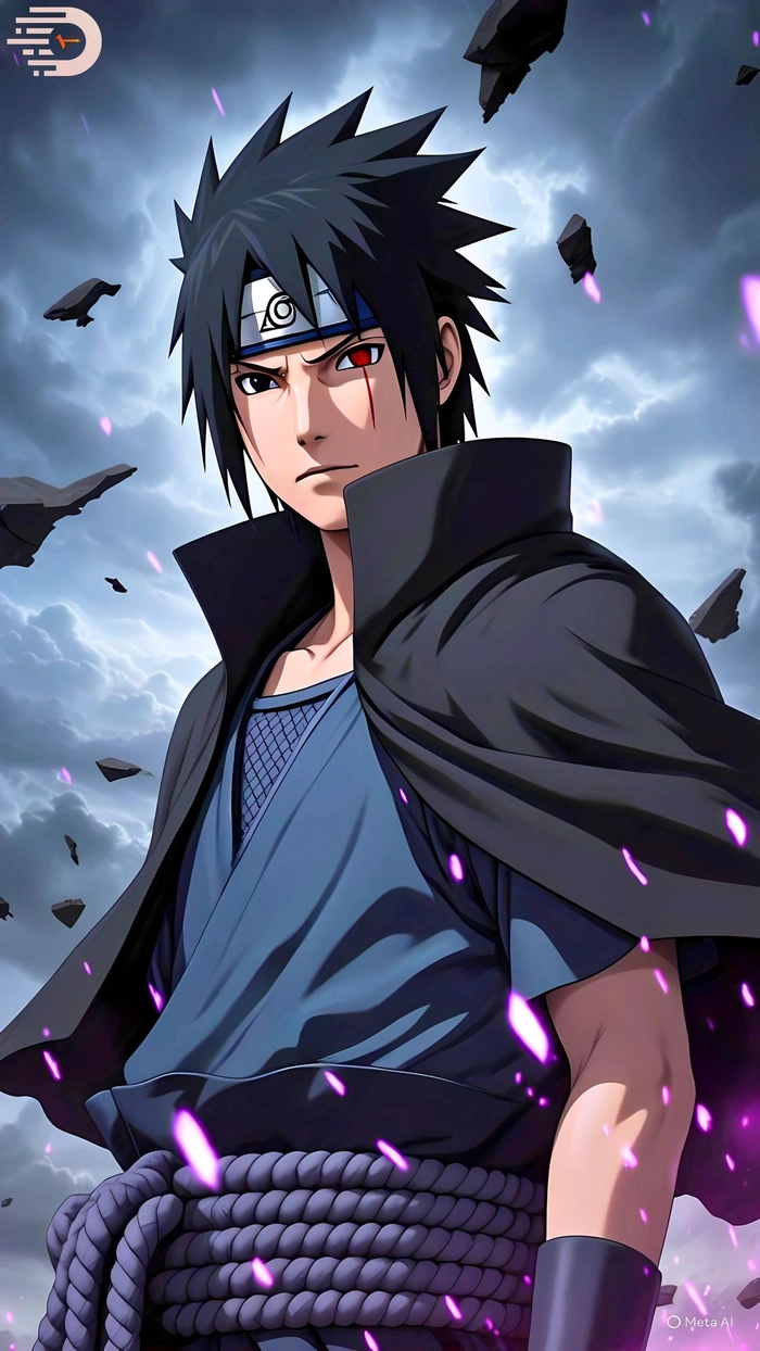 Ảnh Uchiha Sasuke mang chiều sâu cảm xúc