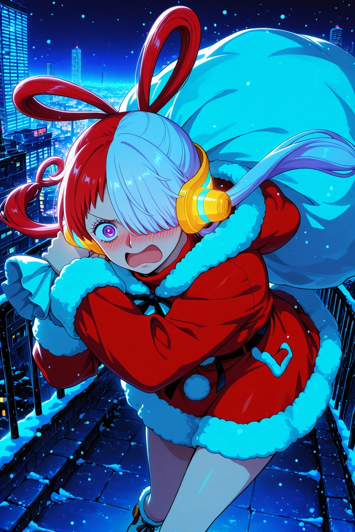 Ảnh Uta One Piece ngập tràn năng lượng