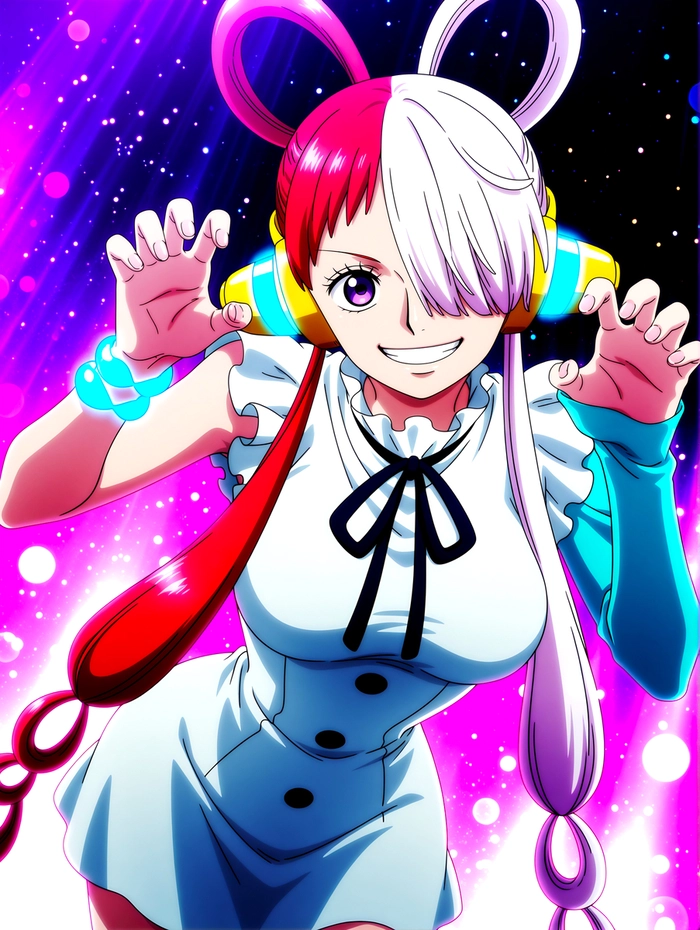 Ảnh Uta One Piece tỏa sáng trên sân khấu