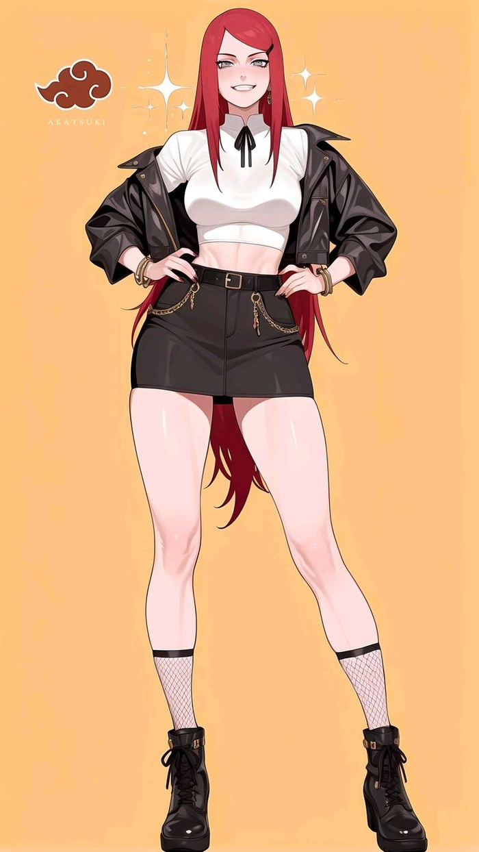 Ảnh Uzumaki Kushina tạo hình trưởng thành