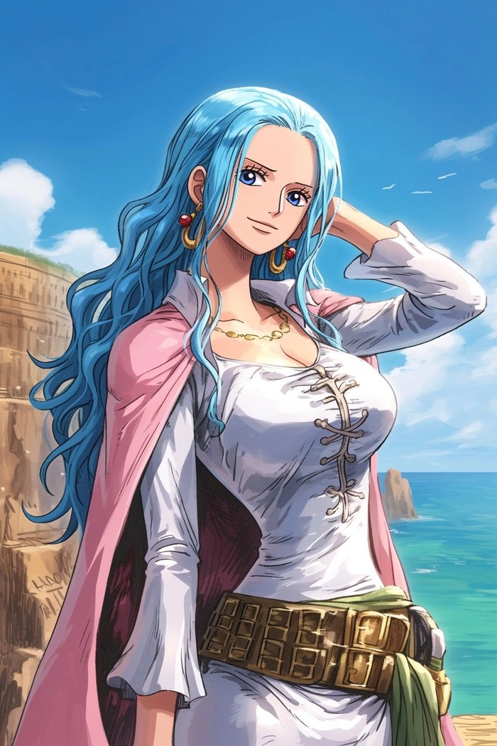 Ảnh Vivi One Piece nhẹ nhàng