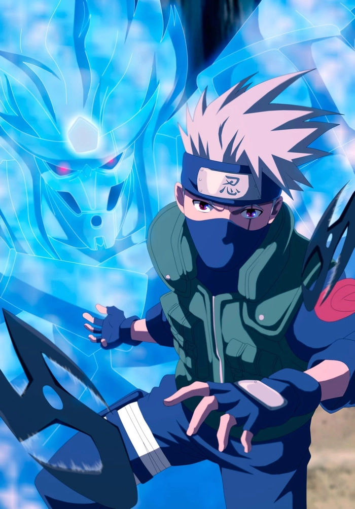 Ảnh anime Kakashi mang nét dễ thương