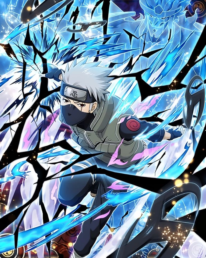 Ảnh anime Kakashi trầm và cuốn