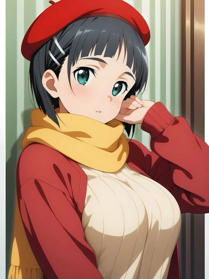 Ảnh anime Kirigaya Suguha dễ thương