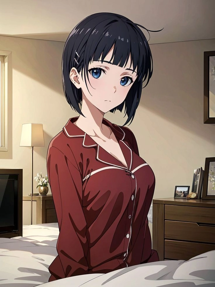 Ảnh anime Kirigaya Suguha trong trẻo