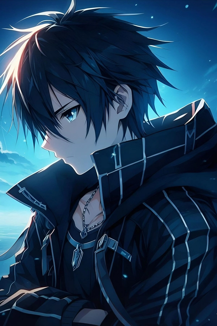 Ảnh anime Kirito khí chất lạnh