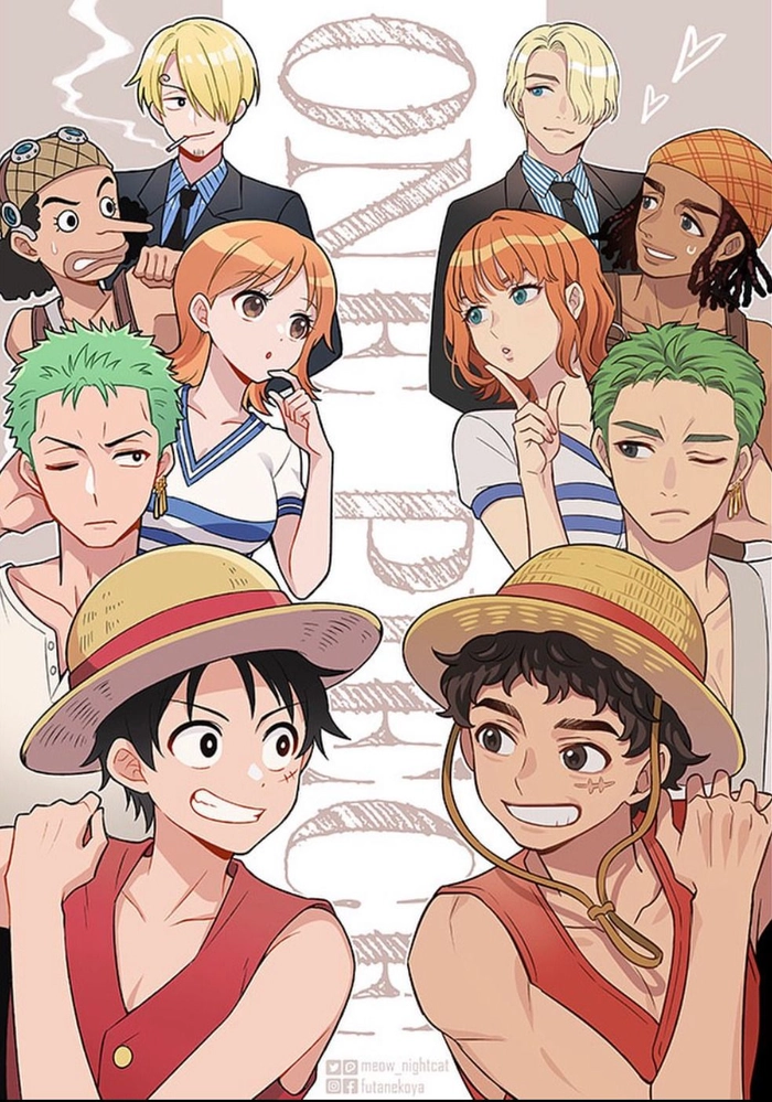 Ảnh anime One Piece cute đa phong cách