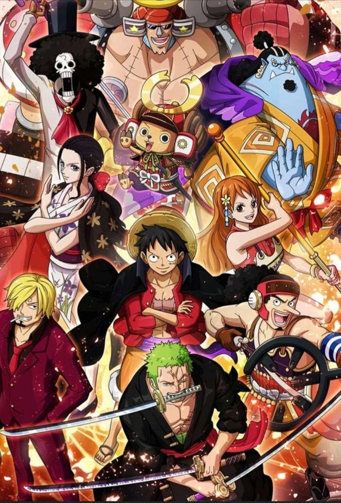 Ảnh anime One Piece cute phong cách