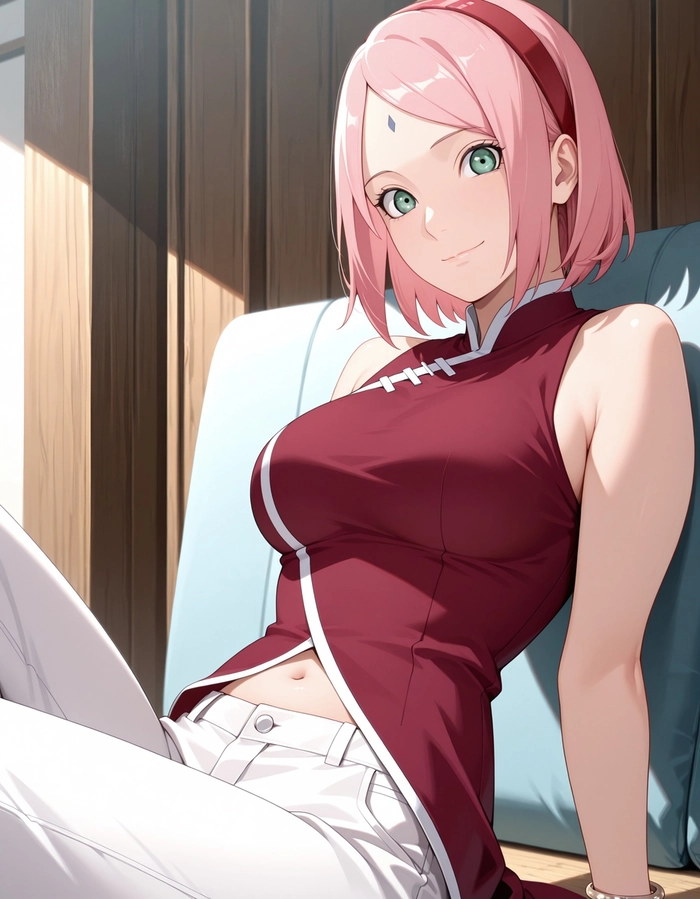 Ảnh anime Sakura Haruno đầy sức sống