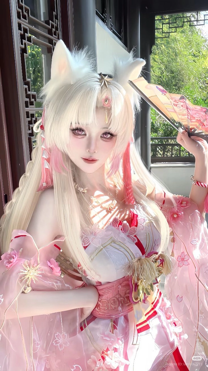 Ảnh cosplay Genshin Impact phong cách anime