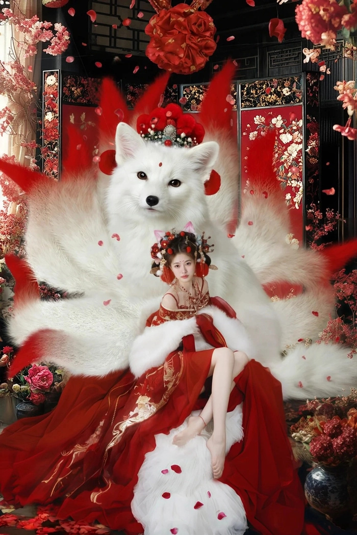 Ảnh cosplay hồ ly tinh nghệ thuật