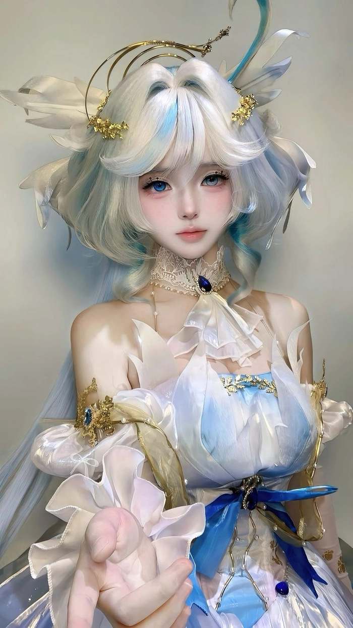 Ảnh gái xinh Trung Quốc cosplay phong cách dễ thương