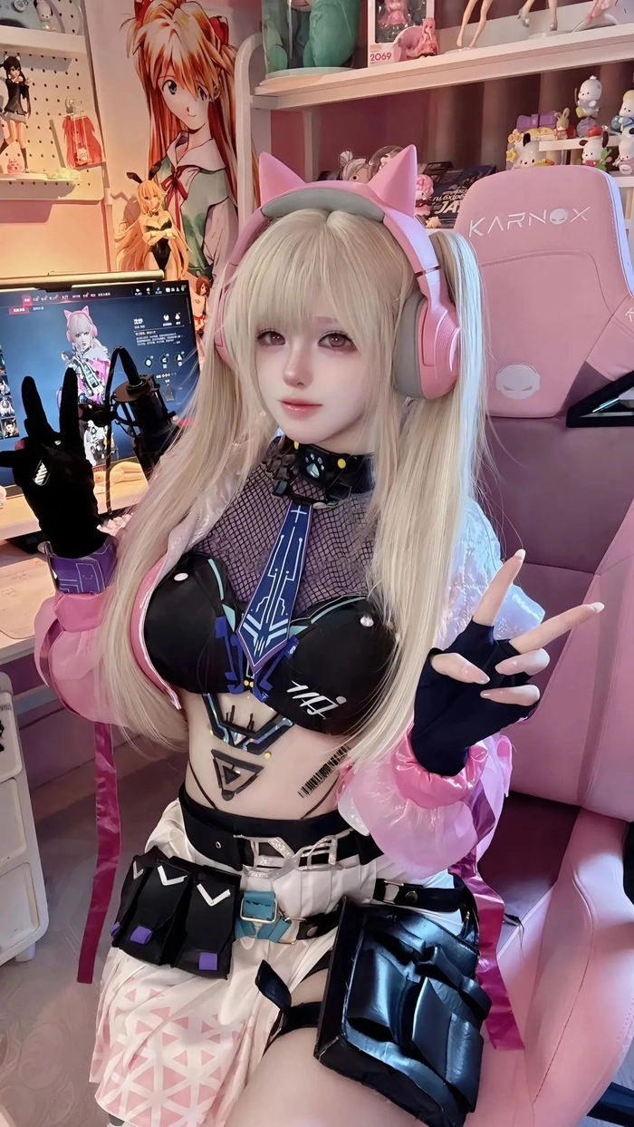 Ảnh gái xinh Trung Quốc cosplay phong cách hiện đại