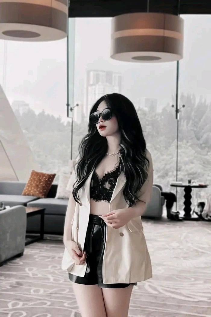 Ảnh gái xinh cool ngầu hiện đại