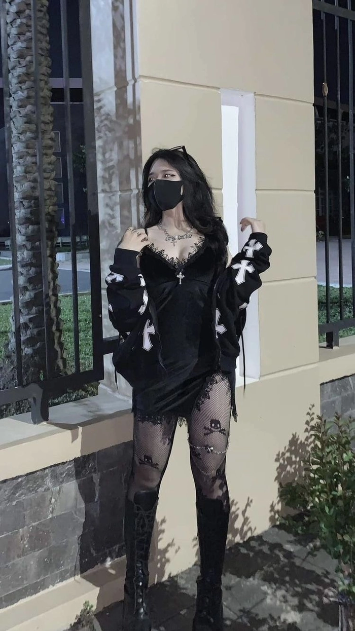 Ảnh gái xinh cực ngầu đậm phong cách