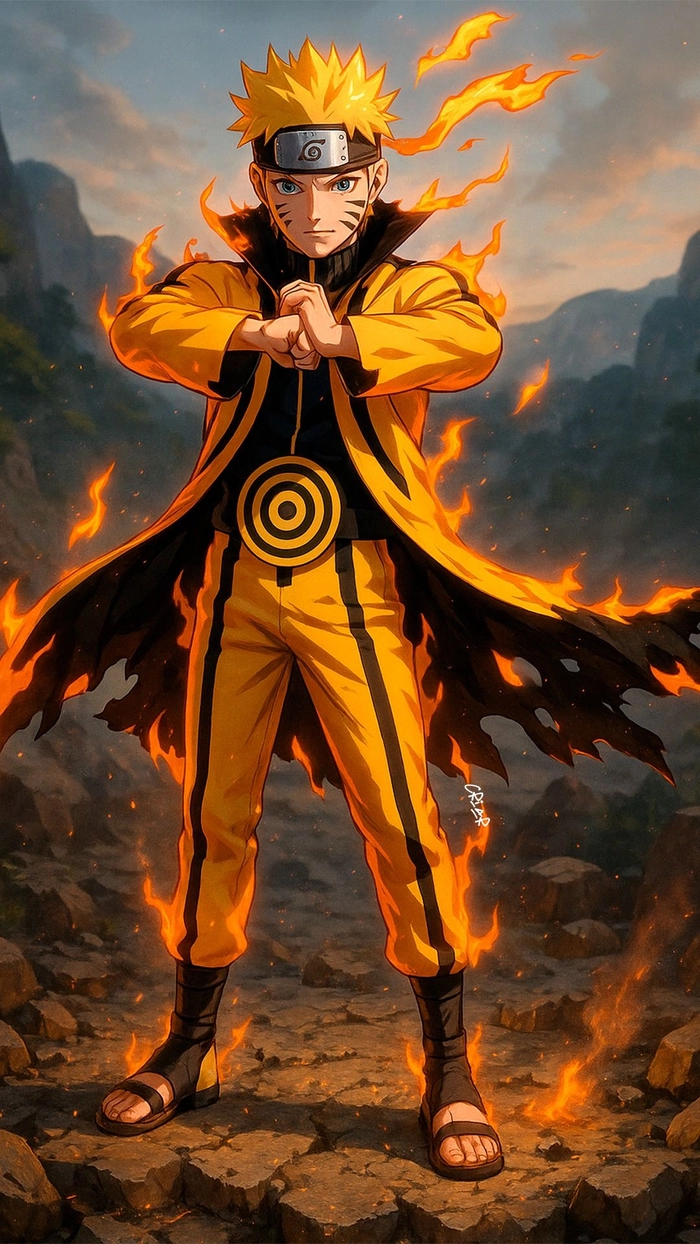 Ảnh nền Naruto 4K đậm chất ninja