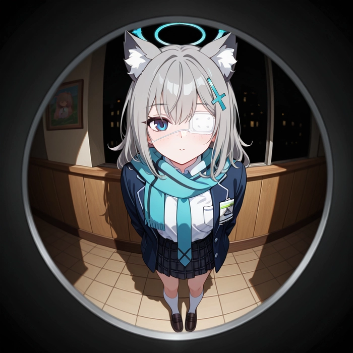 Arona Blue Archive chibi đáng yêu