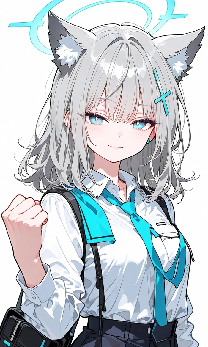 Arona Blue Archive chibi trong sáng