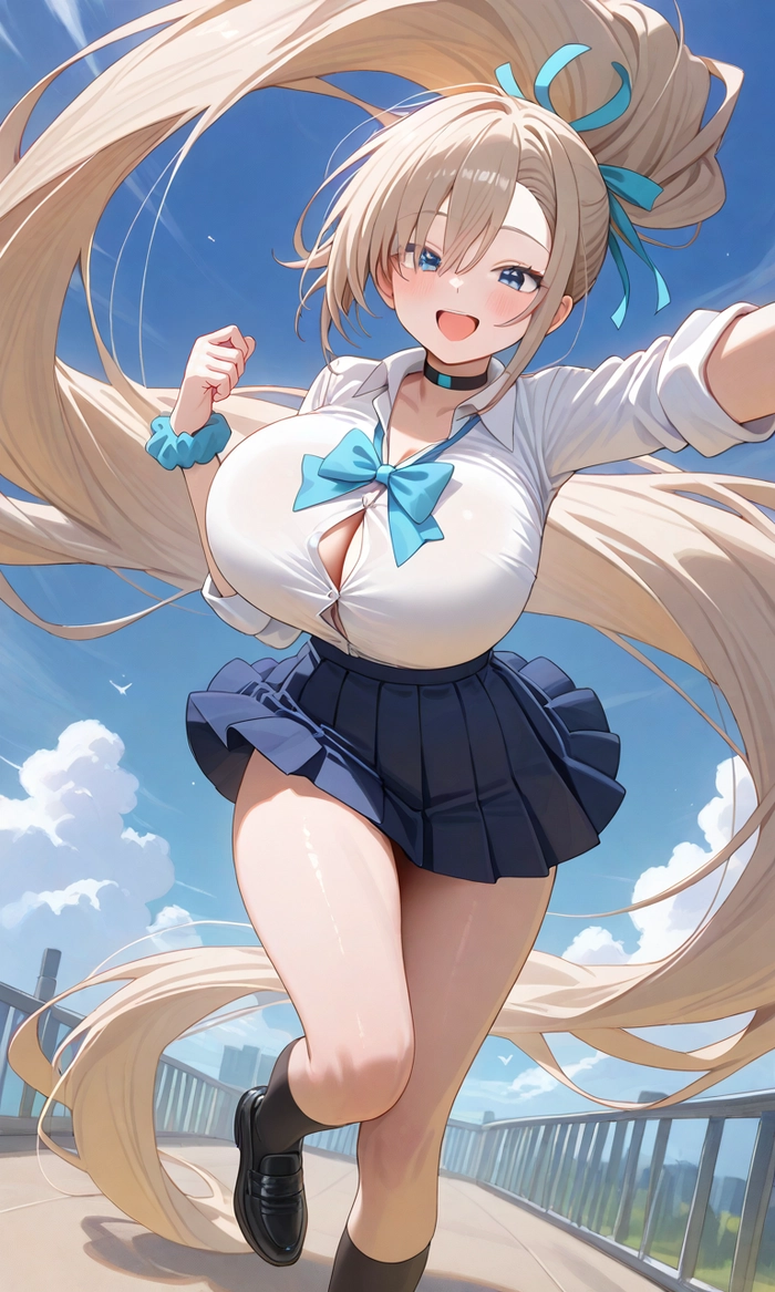 Asuna Ichinose chibi sinh động