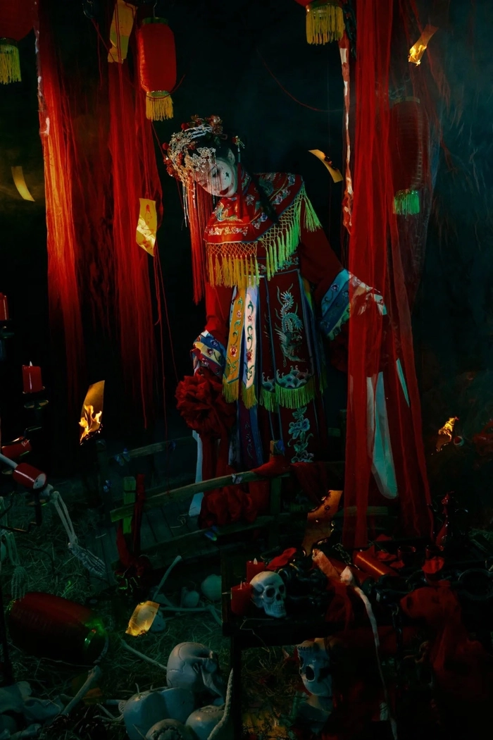 Avatar gái xinh cosplay con ma