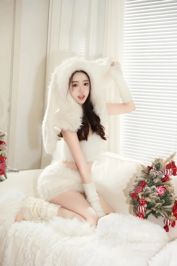 Avatar gái xinh cosplay thỏ cute