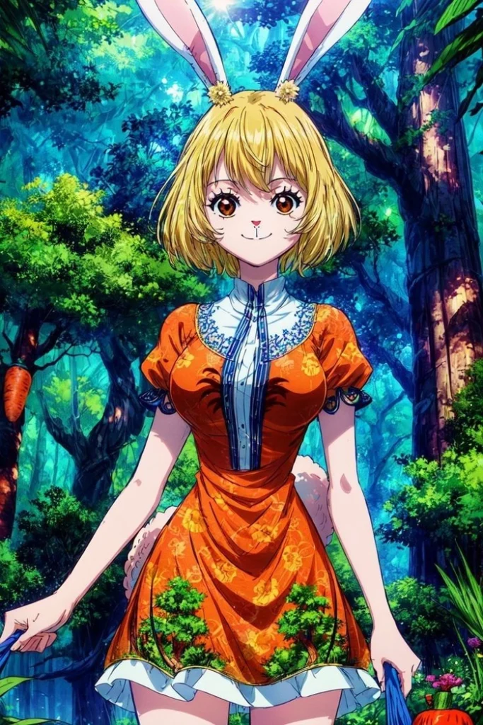 Carrot trong One Piece sinh động