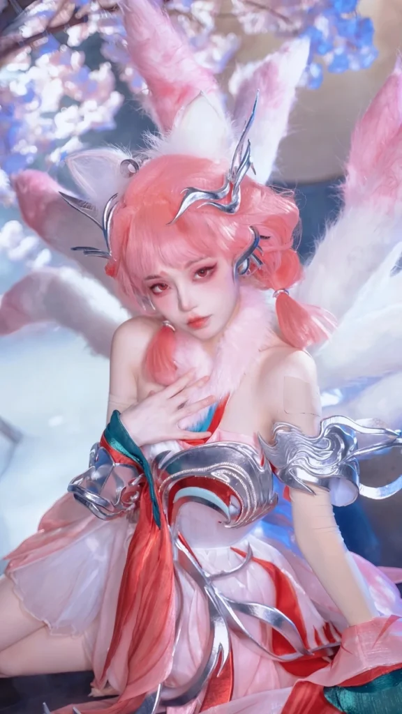 Cosplay hồ ly xinh phong cách huyền ảo