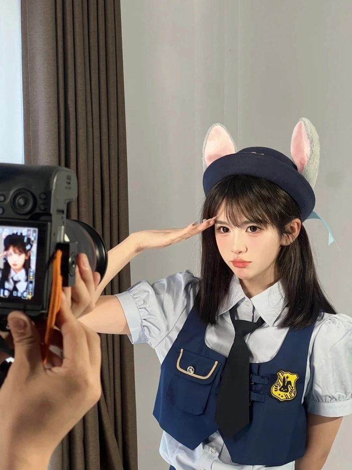 Cosplay nàng thỏ tạo hình xinh xắn