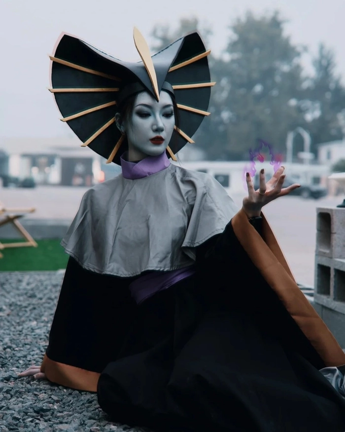 Gái xinh cosplay con ma phong cách nghệ thuật