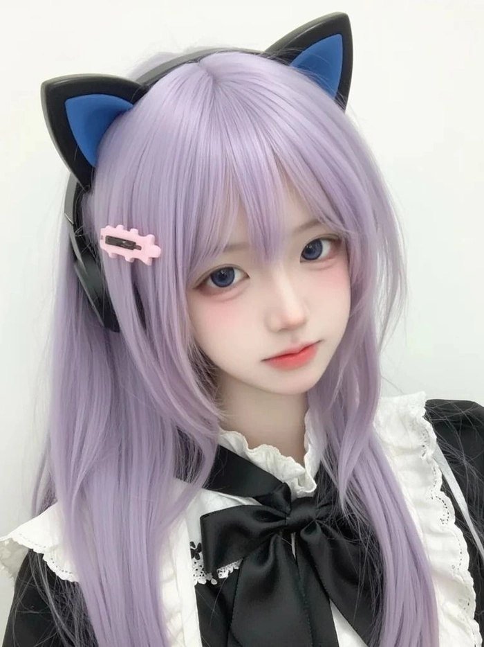 Gái xinh cosplay mèo cute năng động