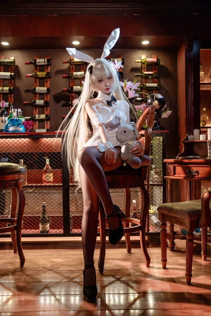Gái xinh cosplay thỏ dễ thương tự nhiên