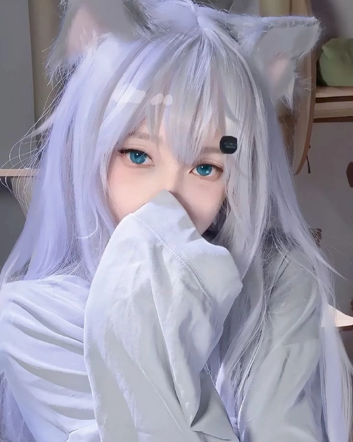 Gái xinh mặc đồ mèo phong cách trẻ trung