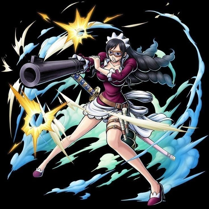 Hình Baby 5 One Piece cuốn mắt