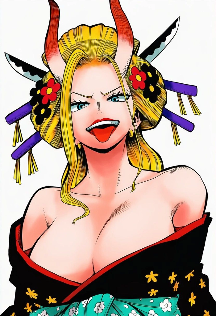 Hình Black Maria One Piece bikini