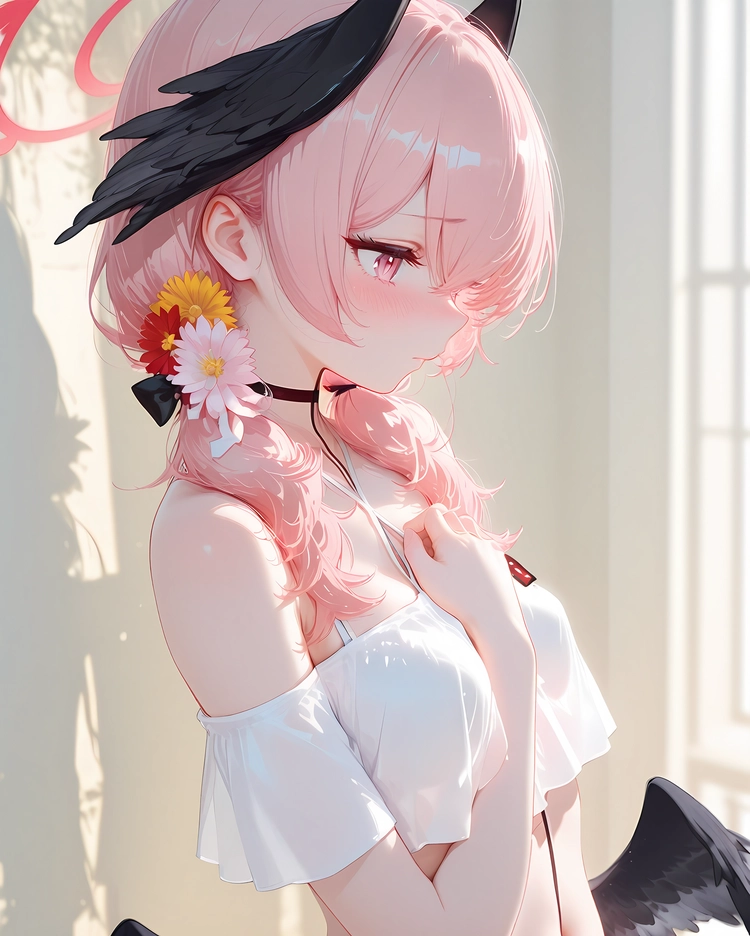 Hình Koharu Shimoe anime nhẹ nhàng