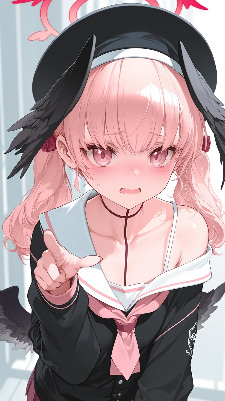 Hình Koharu Shimoe phong cách anime quen thuộc