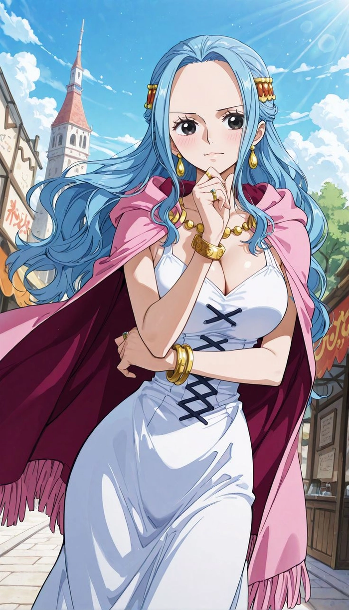 Hình Nefertari Vivi One Piece ấn tượng