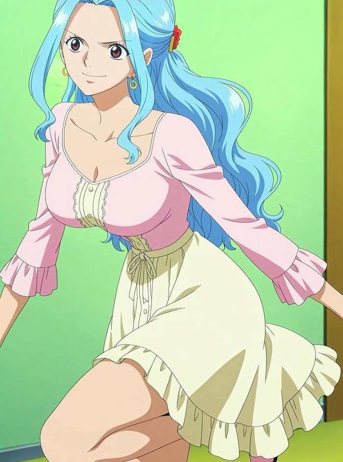 Hình Nefertari Vivi One Piece giàu cảm xúc