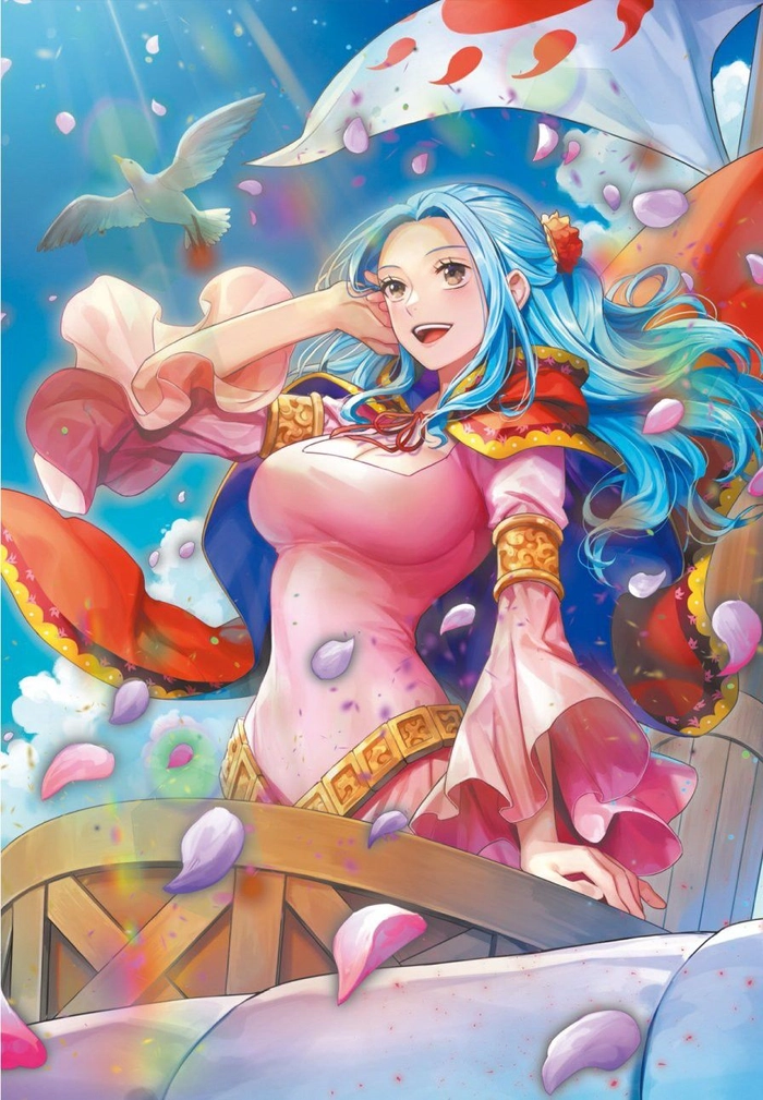 Hình Nefertari Vivi One Piece hài hòa