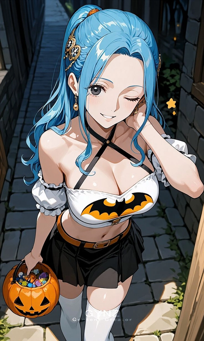 Hình Nefertari Vivi One Piece hòa sắc