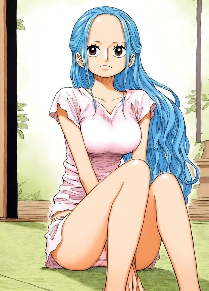 Hình Nefertari Vivi One Piece mỹ cảm