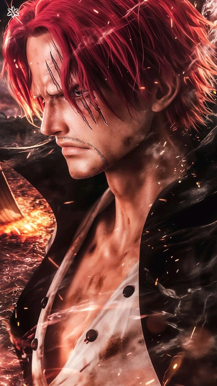 Hình One Piece Shanks ấn tượng