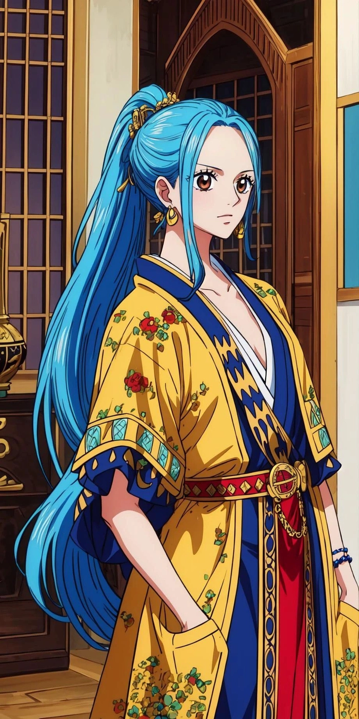 Hình One Piece Vivi bikini cuốn ánh nhìn