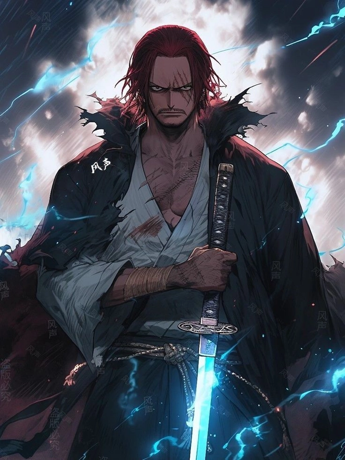 Hình Shanks Tóc Đỏ nổi bật