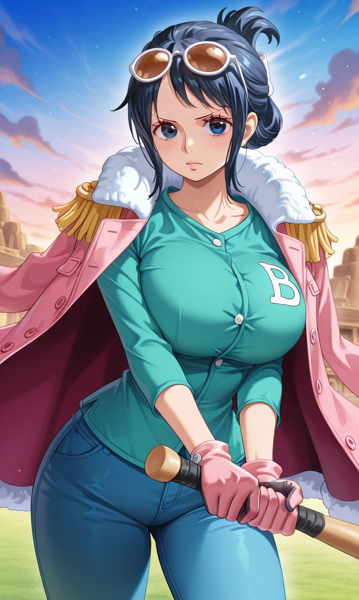 Hình Tashigi One Piece anime đầy cảm hứng